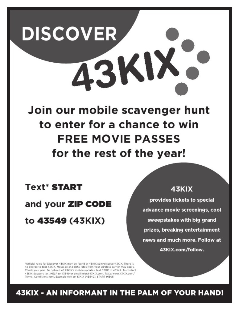 43KIX flyer online