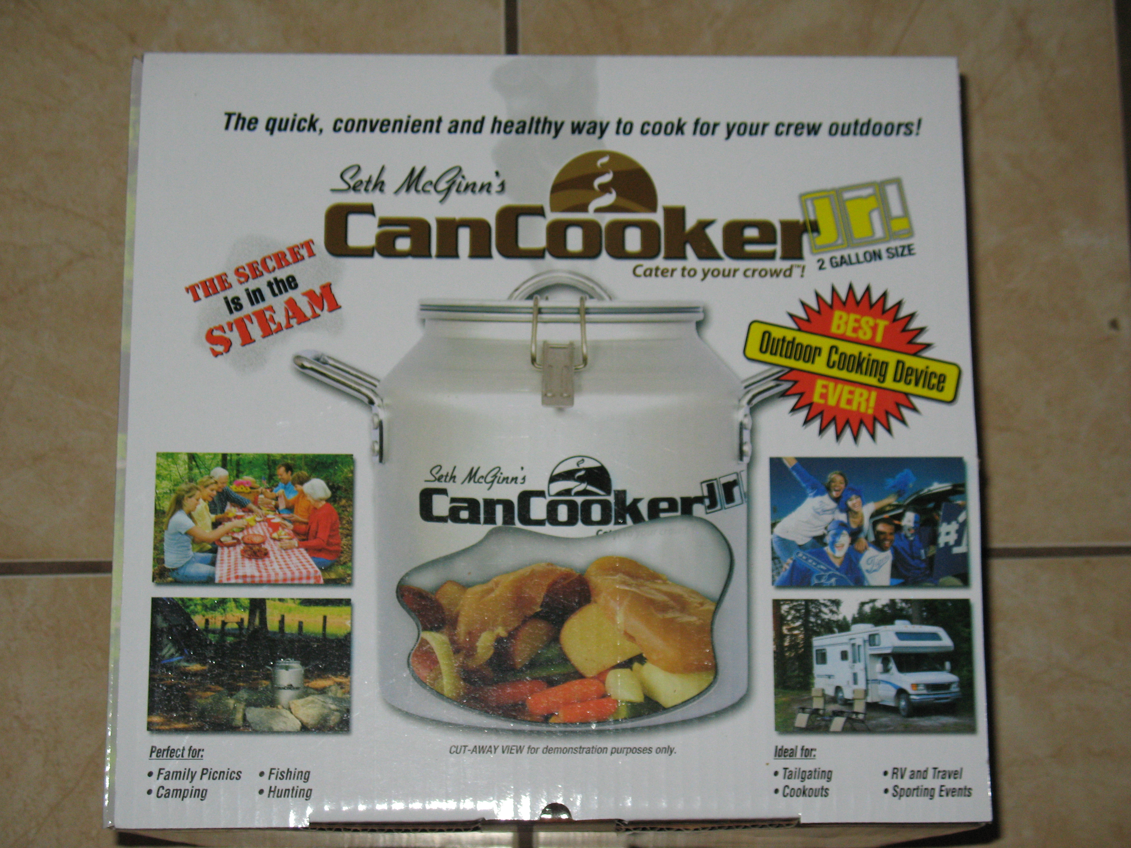 Cook Large Meals Without A Lot Of Work: The CanCooker