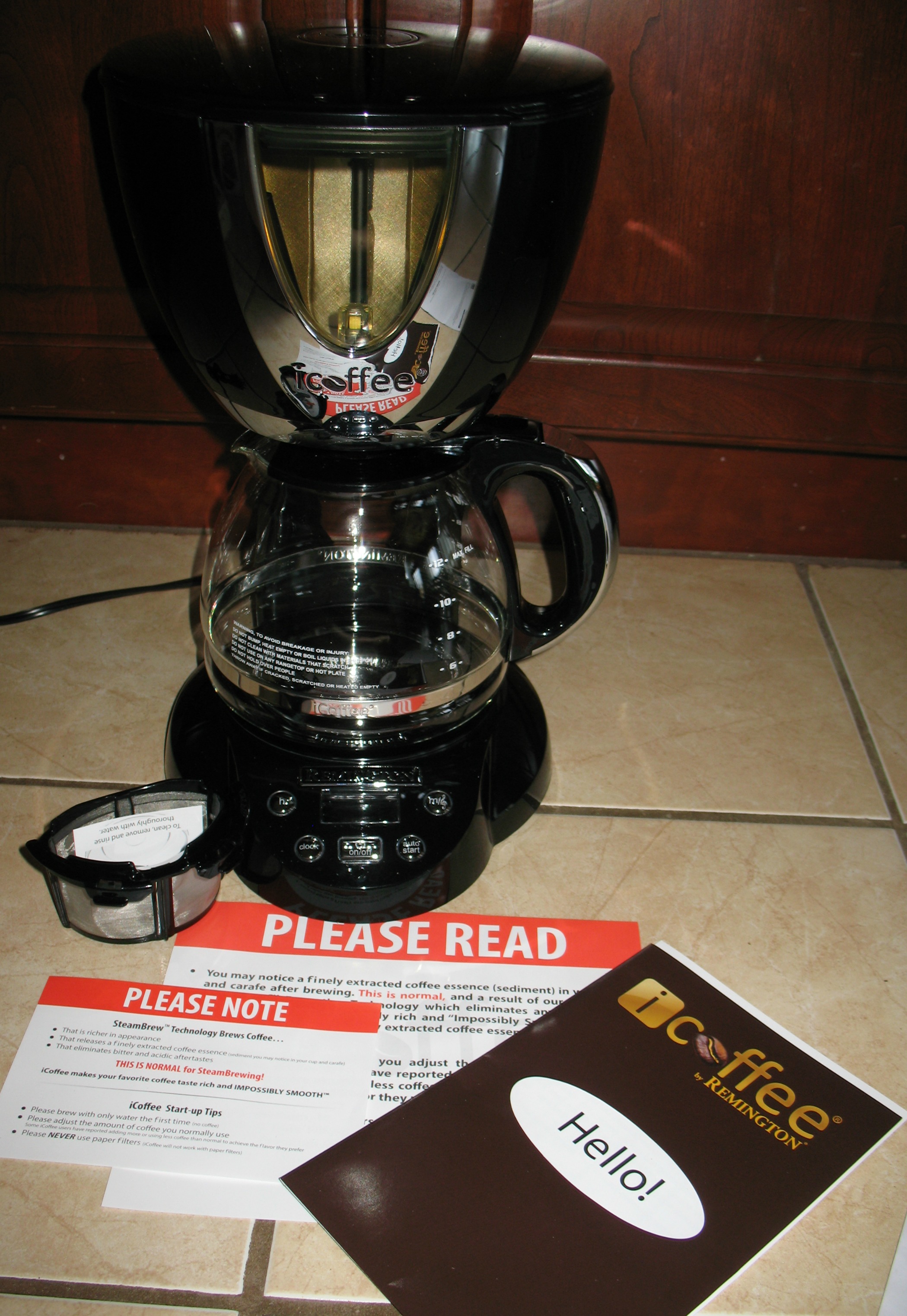 Remington iCoffee Review - Central 