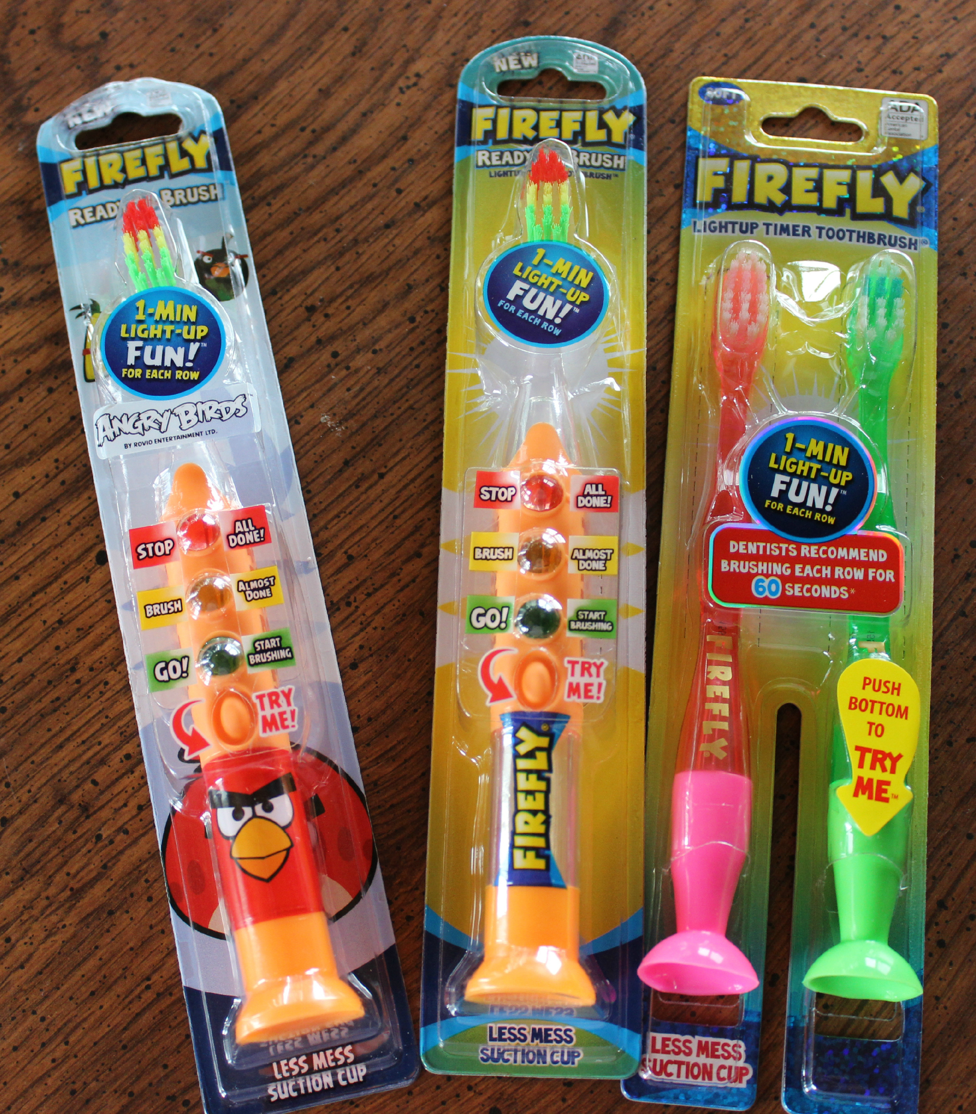 traffic light toothbrush