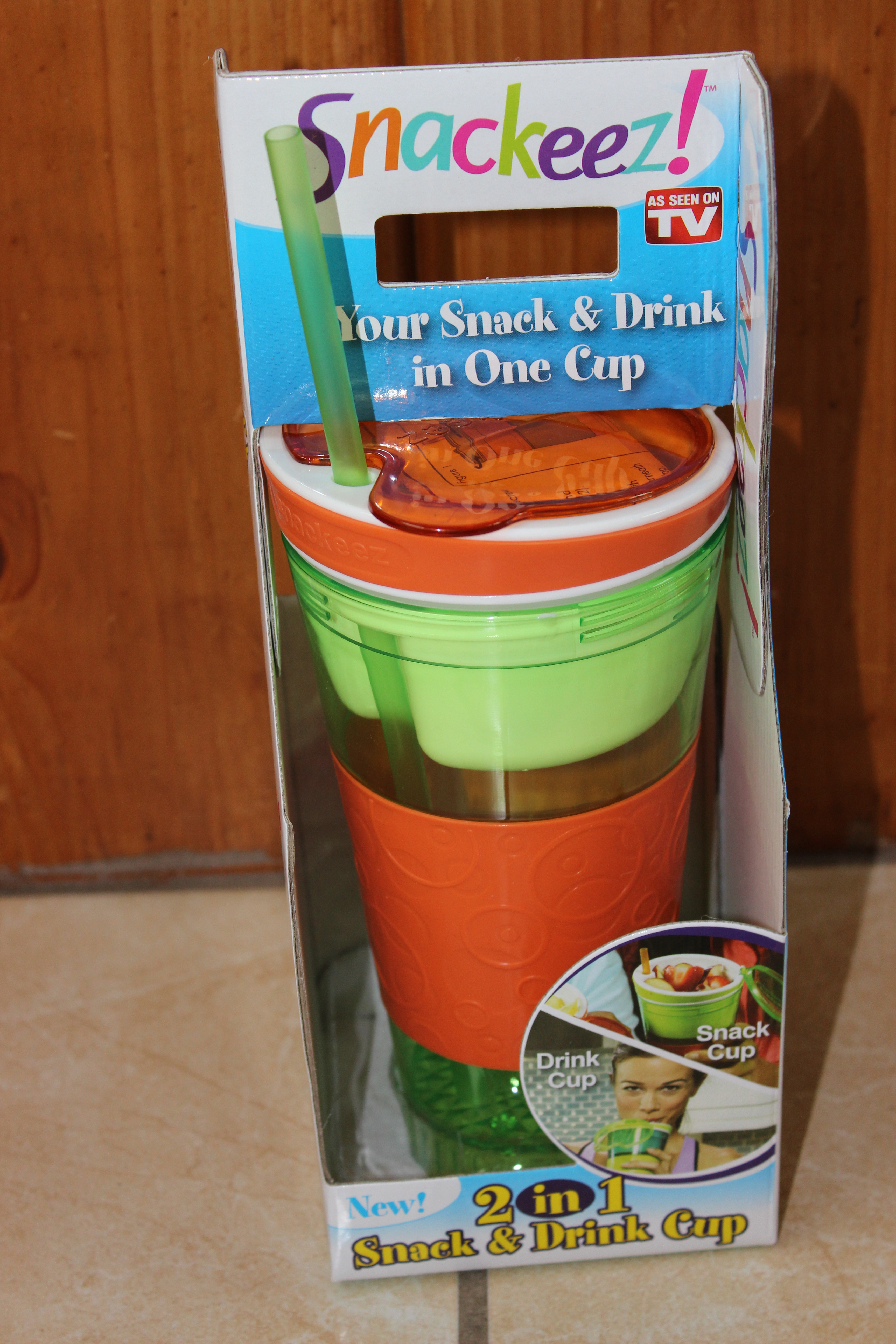 Snackeez-Snack and Drink Holder in One - Central Minnesota Mom