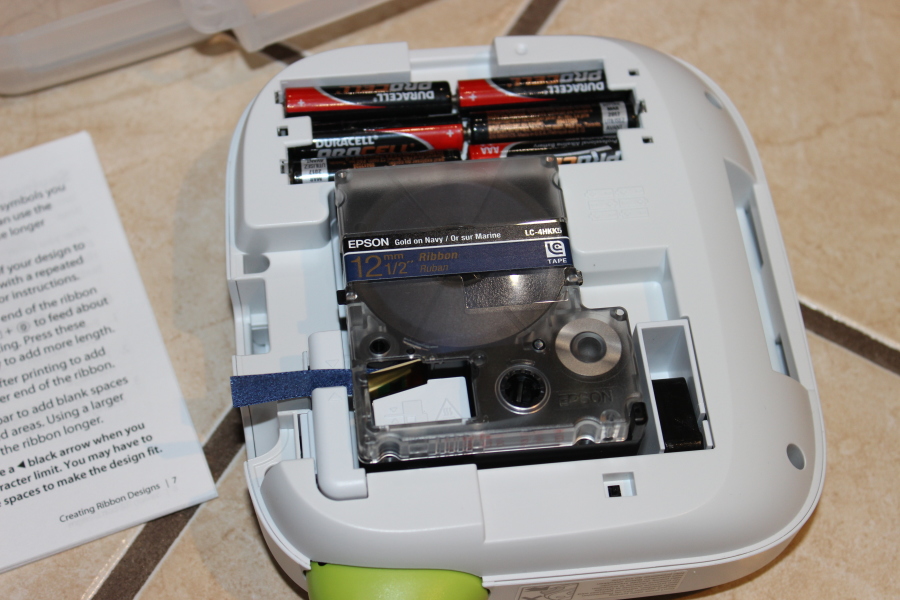 Epson LabelWorks Printable Ribbon Kit Review - Central Minnesota Mom