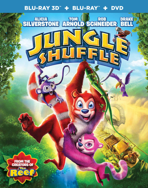 Jungle Shuffle - BD + DVD Combo keyart